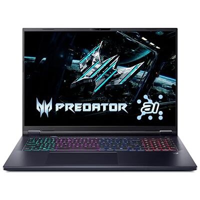 Acer Predator Helios Neo 16 AI (PHN16-73-9816) Gaming Laptop, 16" WQXGA IPS 240Hz Display, Intel Core Ultra 9 275HX, 32 GB RAM, 1 TB SSD, NVIDIA GeForce RTX 5070, Windows 11, QWERTZ Keyboard Acer Predator Helios Neo 16 AI (PHN16-73-9816) Gaming Laptop, 16" WQXGA IPS 240Hz Display, Intel Core Ultra 9 275HX, 32 GB RAM, 1 TB SSD, NVIDIA GeForce RTX 5070, Windows 11, QWERTZ Keyboard