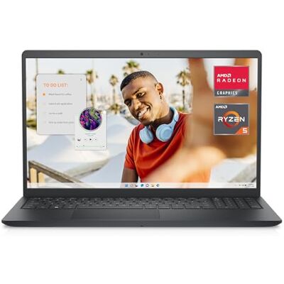 Dell Inspiron 15 3535 Laptop 15.6 Inch FHD 120Hz, AMD Ryzen 5 7520U, 8GB RAM LPDDR5, 512GB SSD, AMD Radeon Graphics, Intel Wi-Fi 6, Windows 11 Home, German QWERTY Black Dell Inspiron 15 3535 Laptop 15.6 Inch FHD 120Hz, AMD Ryzen 5 7520U, 8GB RAM LPDDR5, 512GB SSD, AMD Radeon Graphics, Intel Wi-Fi 6, Windows 11 Home, German QWERTY Black