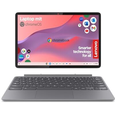 IBM Chromebook IdeaPad Duet 3 2-in-1 Tablet 10,95" WUXGA Touch Display Mediatek Kompanio 838 4GB RAM 128GB SSD Mediatek Grafik ChromeOS QWERTZ grau IBM Chromebook IdeaPad Duet 3 2-in-1 Tablet 10,95" WUXGA Touch Display Mediatek Kompanio 838 4GB RAM 128GB SSD Mediatek Grafik ChromeOS QWERTZ grau