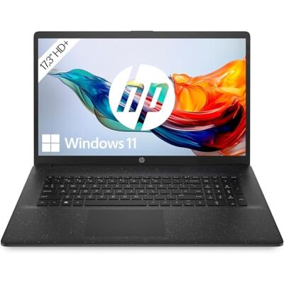 HP Laptop mit 17,3" HD+ Display, Intel Celeron N4500120, 8 GB DDR4 RAM 256 GB SSD, Intel UHD-Grafik, Windows 11, QWERTZ Tastatur, Schwarz HP Laptop mit 17,3" HD+ Display, Intel Celeron N4500120, 8 GB DDR4 RAM 256 GB SSD, Intel UHD-Grafik, Windows 11, QWERTZ Tastatur, Schwarz