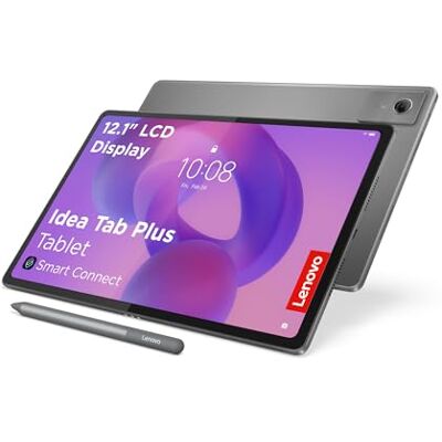 IBM Idea Tab Plus Tablet 12.1" 2.5K LCD Display 16:10 MediaTek Dimensity 6400 Integrated Arm Mali-G57 Grafik 8GB RAM 128 GB Speicher Android 15 Luna Grau Farbe inkl. Pen IBM Idea Tab Plus Tablet 12.1" 2.5K LCD Display 16:10 MediaTek Dimensity 6400 Integrated Arm Mali-G57 Grafik 8GB RAM 128 GB Speicher Android 15 Luna Grau Farbe inkl. Pen