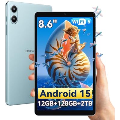 Blackview Link2 8 Zoll Tablet Android 15, 1340 * 800 Display, Mini Tablet Gaming, 12GB RAM + 128GB ROM/1TB TF, Gemini AI 2.0, Face ID, Widevine L1/5G WiFi/5000mAh/8MP+5MP/GPS/OTG/OTA/Bluetooth 5.0 Blackview Link2 8 Zoll Tablet Android 15, 1340 * 800 Display, Mini Tablet Gaming, 12GB RAM + 128GB ROM/1TB TF, Gemini AI 2.0, Face ID, Widevine L1/5G WiFi/5000mAh/8MP+5MP/GPS/OTG/OTA/Bluetooth 5.0