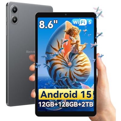 Blackview Link2 8 Zoll Tablet Android 15, 1340 * 800 Display, Mini Tablet Gaming, 12GB RAM + 128GB ROM/1TB TF, Gemini AI 2.0, Face ID, Widevine L1/5G WiFi/5000mAh/8MP+5MP/GPS/OTG/OTA/Bluetooth 5.0 Blackview Link2 8 Zoll Tablet Android 15, 1340 * 800 Display, Mini Tablet Gaming, 12GB RAM + 128GB ROM/1TB TF, Gemini AI 2.0, Face ID, Widevine L1/5G WiFi/5000mAh/8MP+5MP/GPS/OTG/OTA/Bluetooth 5.0