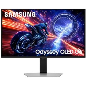 Samsung 27 Zoll Odyssey G60SF OLED Gaming Monitor, Bildschirm mit OLED-Panel, 2.560 x 1.440 Pixel, 500 Hz, 0,03 ms (G/G), Glare Free PC, NVIDIA G-Sync, AMD FreeSync Premium Pro, LS27FG602SUXEN Samsung 27 Zoll Odyssey G60SF OLED Gaming Monitor, Bildschirm mit OLED-Panel, 2.560 x 1.440 Pixel, 500 Hz, 0,03 ms (G/G), Glare Free PC, NVIDIA G-Sync, AMD FreeSync Premium Pro, LS27FG602SUXEN