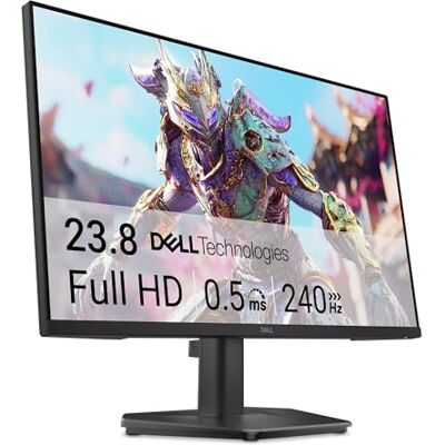 Dell 24 Gaming Monitor SE2426HG, Full HD (1920x1080), 240Hz, Fast IPS 0.5ms, AMD FreeSync Premium, 99% sRGB, HDR10, VESA (100x100mm), DisplayPort, 2 HDMI, 3 Jahre Garantie, Schwarz Dell 24 Gaming Monitor SE2426HG, Full HD (1920x1080), 240Hz, Fast IPS 0.5ms, AMD FreeSync Premium, 99% sRGB, HDR10, VESA (100x100mm), DisplayPort, 2 HDMI, 3 Jahre Garantie, Schwarz