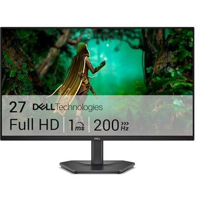 Dell 27 Gaming Monitor SE2725HG, Full HD (1920x1080), 200Hz, Fast IPS, 1ms, AMD FreeSync Premium, 99% sRGB, VESA (100x100mm), DisplayPort, 2 HDMI, 3 Jahre Garantie, Schwarz Dell 27 Gaming Monitor SE2725HG, Full HD (1920x1080), 200Hz, Fast IPS, 1ms, AMD FreeSync Premium, 99% sRGB, VESA (100x100mm), DisplayPort, 2 HDMI, 3 Jahre Garantie, Schwarz