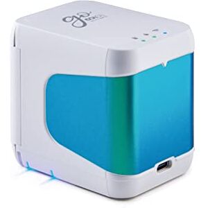 COLOP e-Mark go, kompakter tragbarer Drucker, mobiles Beschriftungsgerät, vollfarbige Abdrucke auf saugenden Oberflächen, kostenlose App, weiß, 73,5 x 54,5 x 63,5 mm COLOP e-Mark go, kompakter tragbarer Drucker, mobiles Beschriftungsgerät, vollfarbige Abdrucke auf saugenden Oberflächen, kostenlose App, weiß, 73,5 x 54,5 x 63,5 mm