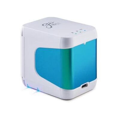 COLOP e-Mark go, kompakter tragbarer Drucker, mobiles Beschriftungsgerät, vollfarbige Abdrucke auf saugenden Oberflächen, kostenlose App, weiß, 73,5 x 54,5 x 63,5 mm COLOP e-Mark go, kompakter tragbarer Drucker, mobiles Beschriftungsgerät, vollfarbige Abdrucke auf saugenden Oberflächen, kostenlose App, weiß, 73,5 x 54,5 x 63,5 mm