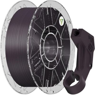 Creality Hyper PETG-CF 3D-Drucker-Filament, matte Textur, weniger Verstopfung, langlebig und robust für Außenteile, 1,75 mm, RFID-Intelligenter Druck (Phantom Purple) Creality Hyper PETG-CF 3D-Drucker-Filament, matte Textur, weniger Verstopfung, langlebig und robust für Außenteile, 1,75 mm, RFID-Intelligenter Druck (Phantom Purple)