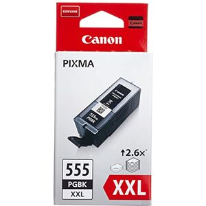 Canon PGI-555 PGBK XXL Druckertinte Pigment Schwarz hohe Reichweite 37 ml für PIXMA Tintenstrahldrucker ORIGINAL, PGI-555XXL Canon PGI-555 PGBK XXL Druckertinte Pigment Schwarz hohe Reichweite 37 ml für PIXMA Tintenstrahldrucker ORIGINAL, PGI-555XXL