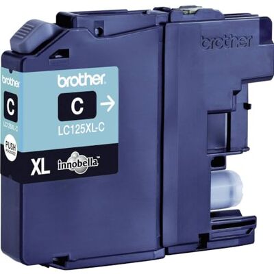 Brother LC-125XLC Tintenpatronen Cyan für 1.200 Seiten Brother LC-125XLC Tintenpatronen Cyan für 1.200 Seiten