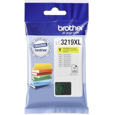 Brother Original XL-Tintenpatrone LC-3219XLY gelb (für MFC-J5330DW, MFC-J5335DW, MFC-J5730DW, MFC-J5930DW, MFC-J6530DW, MFC-J6930DW, MFC-J6935DW) Brother Original XL-Tintenpatrone LC-3219XLY gelb (für MFC-J5330DW, MFC-J5335DW, MFC-J5730DW, MFC-J5930DW, MFC-J6530DW, MFC-J6930DW, MFC-J6935DW)