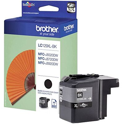 Brother Tinte LC-129XLBK Original Schwarz LC129XLBK, Super High Yield Brother Tinte LC-129XLBK Original Schwarz LC129XLBK, Super High Yield