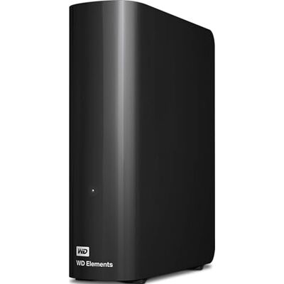 Western Digital WD Elements Desktop-Speicher 18 TB (Desktop-Speicher USB 3.0-kompatibel, Zusatzspeicher für Fotos, Musik, Videos und alle anderen Dateien, stoßfest) Schwarz Western Digital WD Elements Desktop-Speicher 18 TB (Desktop-Speicher USB 3.0-kompatibel, Zusatzspeicher für Fotos, Musik, Videos und alle anderen Dateien, stoßfest) Schwarz