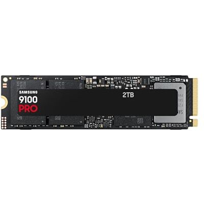 Samsung 9100 PRO NVMe M.2 SSD, 2 TB, PCIe 5.0, 14.700 MB/s Lesen, 13.400 MB/s Schreiben, Interne SSD für Gaming, Videobearbeitung und AI, Schwarz, MZ-VAP2T0BW Samsung 9100 PRO NVMe M.2 SSD, 2 TB, PCIe 5.0, 14.700 MB/s Lesen, 13.400 MB/s Schreiben, Interne SSD für Gaming, Videobearbeitung und AI, Schwarz, MZ-VAP2T0BW