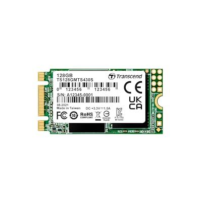 Transcend MTS430S 128GB M.2 2242 SATA III B+M Key, 3D TLC, with Dram, Bis zu 560/330 mb/s, Interne SSD für Gaming-Handhelds, Ultrabooks und NUC Transcend MTS430S 128GB M.2 2242 SATA III B+M Key, 3D TLC, with Dram, Bis zu 560/330 mb/s, Interne SSD für Gaming-Handhelds, Ultrabooks und NUC