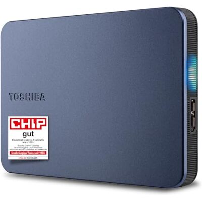 Toshiba Disco Rigido Esterno Canvio Gaming 2,5 2 Tb Usb 3.2 Gen 1 Compatibile Con Playstation / Xbox / Pc Argento Toshiba Disco Rigido Esterno Canvio Gaming 2,5 2 Tb Usb 3.2 Gen 1 Compatibile Con Playstation / Xbox / Pc Argento