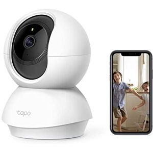 Tapo TP-Link C210 WLAN IP Kamera Überwachungskamera (Linsenschwenkung und Neigung, 3MP-Auflösung, 2-Wege-Audio, Nachtsicht zu 9m, bis zu 256 GB lokaler Speicher) Weiß/Schwarz, 1 Stück (1er Pack) Tapo TP-Link C210 WLAN IP Kamera Überwachungskamera (Linsenschwenkung und Neigung, 3MP-Auflösung, 2-Wege-Audio, Nachtsicht zu 9m, bis zu 256 GB lokaler Speicher) Weiß/Schwarz, 1 Stück (1er Pack)