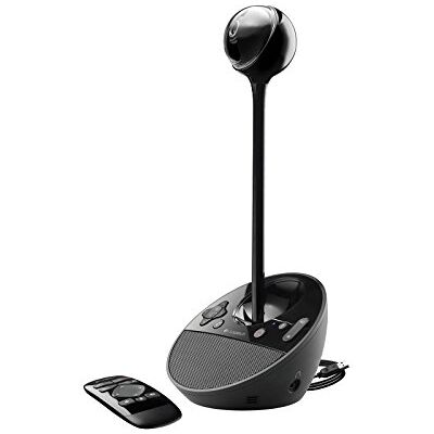 Logitech BCC950 Videokonferenz-Webcam mit Freisprecheinrichtung HD 1080p, 180° Blickfeld, Breitbandaudio, Motorisierte Kamera, Lautsprecher, Für 1-4 Personen, PC/Mac Schwarz Logitech BCC950 Videokonferenz-Webcam mit Freisprecheinrichtung HD 1080p, 180° Blickfeld, Breitbandaudio, Motorisierte Kamera, Lautsprecher, Für 1-4 Personen, PC/Mac Schwarz