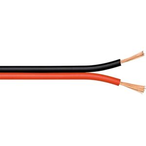 goobay 67731 Lautsprecherkabel 2x0,75mm² CCA Litze / Boxenkabel Audio Kabel Meterware / Speaker Cable Litzenkabel Audiokabel / Subwoofer Kabel / Rot Schwarz / 50m goobay 67731 Lautsprecherkabel 2x0,75mm² CCA Litze / Boxenkabel Audio Kabel Meterware / Speaker Cable Litzenkabel Audiokabel / Subwoofer Kabel / Rot Schwarz / 50m