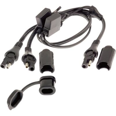 OptiMate TecMate CABLE O-05, Y-Splitter, SAE auf 2 abgesicherte SAE-Ausgänge OptiMate TecMate CABLE O-05, Y-Splitter, SAE auf 2 abgesicherte SAE-Ausgänge