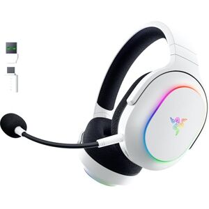 Razer Barracuda X Chroma kabelloses Multiplattform-Gaming-Headset mit 6 Zonen Chroma RGB (SmartSwitch Hyperspeed & Bluetooth, 40mm Treiber, abnehmbares HyperClear Cardioid-Mikrofon) Weiß Razer Barracuda X Chroma kabelloses Multiplattform-Gaming-Headset mit 6 Zonen Chroma RGB (SmartSwitch Hyperspeed & Bluetooth, 40mm Treiber, abnehmbares HyperClear Cardioid-Mikrofon) Weiß