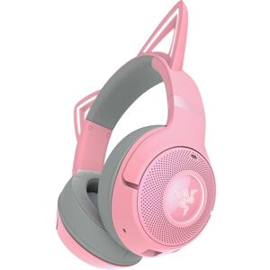 Razer Kraken Kitty V2 BT Drahtloses Bluetooth RGB Gaming-Headset mit leuchtenden Katzenohren (Bluetooth 5.2 mit Gaming-Modus, TriForce 40mm Treiber) Quartz Razer Kraken Kitty V2 BT Drahtloses Bluetooth RGB Gaming-Headset mit leuchtenden Katzenohren (Bluetooth 5.2 mit Gaming-Modus, TriForce 40mm Treiber) Quartz