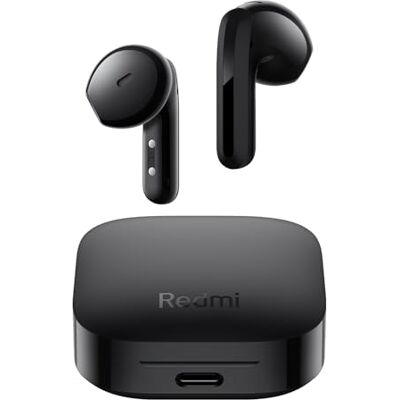 XIAOMI Redmi Buds 6 Active – In-Ear Kopfhörer, Bluetooth 5.4, bis zu 30 Stunden Akkulaufzeit, 14.2mm dynamischer Treiber, IPX4 Wasserschutz, Telefonat Rauschunterdrückung, Schwarz XIAOMI Redmi Buds 6 Active – In-Ear Kopfhörer, Bluetooth 5.4, bis zu 30 Stunden Akkulaufzeit, 14.2mm dynamischer Treiber, IPX4 Wasserschutz, Telefonat Rauschunterdrückung, Schwarz