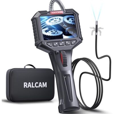 Ralcam Endoskopkamera mit Licht Endoscope Camera Endoskop 6,2mm Inspektionskamera 3,5" HD 720P Rohrkamera, Kameras mit 6 LED, IP67 Wasserdicht 1M Halbsteifes Kabel Teleskopkamera Kfz Werkzeug Ralcam Endoskopkamera mit Licht Endoscope Camera Endoskop 6,2mm Inspektionskamera 3,5" HD 720P Rohrkamera, Kameras mit 6 LED, IP67 Wasserdicht 1M Halbsteifes Kabel Teleskopkamera Kfz Werkzeug