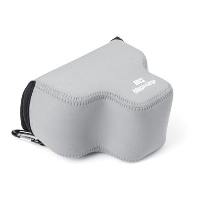 MegaGear Neoprene Kameratasche für Sony Alpha a7C II (28-60mm)- Stilvolle und Schützende Digitale Fotografie-Tasche (Grau) MegaGear Neoprene Kameratasche für Sony Alpha a7C II (28-60mm)- Stilvolle und Schützende Digitale Fotografie-Tasche (Grau)