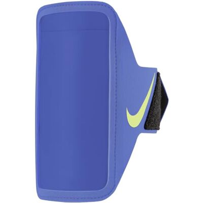 NIKE Lean Armband Plus Smartphone Sportarmband Running Fitness Jogging Handyhalter Armband reflektierend Laufzubehör, Sapphire/Black/Lt Liquid Lime, One Size NIKE Lean Armband Plus Smartphone Sportarmband Running Fitness Jogging Handyhalter Armband reflektierend Laufzubehör, Sapphire/Black/Lt Liquid Lime, One Size