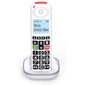 Swissvoice – Xtra 55 Handset – Zusätzliches Mobilteil für DECT Schnurlostelefon Xtra 2355, Xtra 2355 Duo und Xtra 3355 Combo – Einfache Installation – Funktioniert Nicht allein am Router Swissvoice – Xtra 55 Handset – Zusätzliches Mobilteil für DECT Schnurlostelefon Xtra 2355, Xtra 2355 Duo und Xtra 3355 Combo – Einfache Installation – Funktioniert Nicht allein am Router