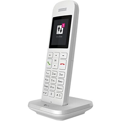 Deutsche Telekom Telekom Festnetztelefon schnurlos Speedphone 12 mit Farbdisplay I HD Voice für vollen Klang inkl. Freisprechen DECT Telefon für Telekom Router Speedport Smart & Pro I strahlungsarmes IP-Telefon Deutsche Telekom Telekom Festnetztelefon schnurlos Speedphone 12 mit Farbdisplay I HD Voice für vollen Klang inkl. Freisprechen DECT Telefon für Telekom Router Speedport Smart & Pro I strahlungsarmes IP-Telefon