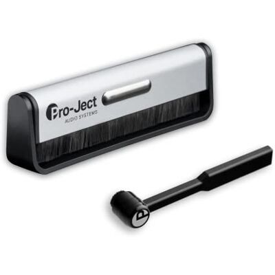 Pro-Ject Cleaning Set Basic, Kohlefaser-Reinigungsbürste für Schallplatten und Carbon Nadelbürste Pro-Ject Cleaning Set Basic, Kohlefaser-Reinigungsbürste für Schallplatten und Carbon Nadelbürste