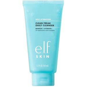e.l.f. SKIN Holy Hydration! Clean Freak Daily Cleanser, sanfter, feuchtigkeitsspendender Gesichtsreiniger mit Hyaluronsäure, vegan und tierversuchsfrei, 162 ml e.l.f. SKIN Holy Hydration! Clean Freak Daily Cleanser, sanfter, feuchtigkeitsspendender Gesichtsreiniger mit Hyaluronsäure, vegan und tierversuchsfrei, 162 ml