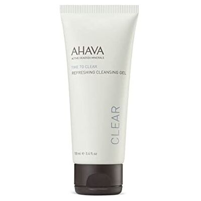 AHAVA Reinigungsgel Seifenfrei, Tonisiert & Nimmt Make-up ab. mit Osmoter, Ingwer, Frisch, Allantoin & Vitamin E, 3.4 fl.oz AHAVA Reinigungsgel Seifenfrei, Tonisiert & Nimmt Make-up ab. mit Osmoter, Ingwer, Frisch, Allantoin & Vitamin E, 3.4 fl.oz