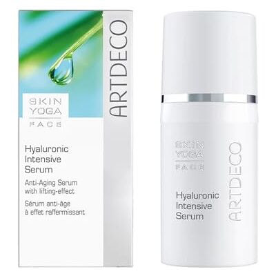 Artdeco Hyaluronic Intensive Serum Anti-Aging Serum mit Hyaluronsäure, Intensiv Feuchtigkeitspflege, Faltenminderung, Lifting-Effekt 1 x 30ml Artdeco Hyaluronic Intensive Serum Anti-Aging Serum mit Hyaluronsäure, Intensiv Feuchtigkeitspflege, Faltenminderung, Lifting-Effekt 1 x 30ml