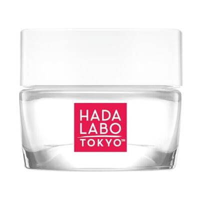 Hada Labo Tokyo White Feuchtigkeitscreme für Tag und Nacht mit 4 Arten Hyaluronsäure, Vitamin E und Squalan, glättende Gesichtscreme, 50 ml Hada Labo Tokyo White Feuchtigkeitscreme für Tag und Nacht mit 4 Arten Hyaluronsäure, Vitamin E und Squalan, glättende Gesichtscreme, 50 ml