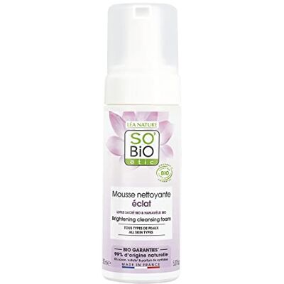 So'Bio Étic Cosmebio Peau Parfaite Aufhellender Reinigungsschaum, 150 ml (1 Stück) So'Bio Étic Cosmebio Peau Parfaite Aufhellender Reinigungsschaum, 150 ml (1 Stück)