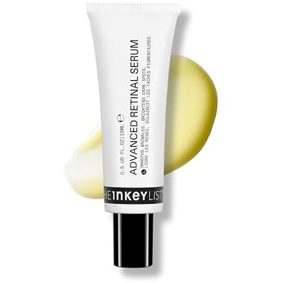 The INKEY List Advanced 0.2% Retinol Serum 15ml, 0.2% Retinal, 2% Sirtalice & 1.2% Syrelief, Accelerated Skin Renewal, Smooths & Firms, Improves Elasticity, Suitable for all Skin Types The INKEY List Advanced 0.2% Retinol Serum 15ml, 0.2% Retinal, 2% Sirtalice & 1.2% Syrelief, Accelerated Skin Renewal, Smooths & Firms, Improves Elasticity, Suitable for all Skin Types
