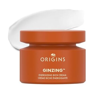 Origins GinZing Energizing Rich Cream Feuchtigkeitspflege für trockene Haut mit Niacinamid, Koffein und Ginseng, 50 ml Origins GinZing Energizing Rich Cream Feuchtigkeitspflege für trockene Haut mit Niacinamid, Koffein und Ginseng, 50 ml