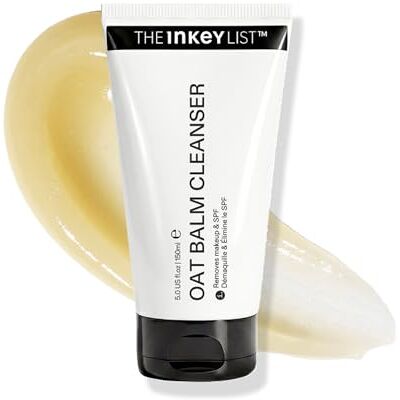 The INKEY List Oat Cleansing Balm 150ml – New & Improved Formula, Makeup & SPF Remover, 5% Oat Kernel Oil for Hydration & Skin Barrier Support, Gentle Cleanser for Sensitive Skin The INKEY List Oat Cleansing Balm 150ml – New & Improved Formula, Makeup & SPF Remover, 5% Oat Kernel Oil for Hydration & Skin Barrier Support, Gentle Cleanser for Sensitive Skin