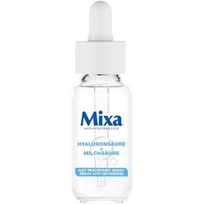 Mixa Anti-Trockenheit Serum, Für trockene und sensible Haut, Mit Salicylsäure und Squalan, Geeignet für Gesicht & Hals, Hypoallergen, 30 ml Mixa Anti-Trockenheit Serum, Für trockene und sensible Haut, Mit Salicylsäure und Squalan, Geeignet für Gesicht & Hals, Hypoallergen, 30 ml