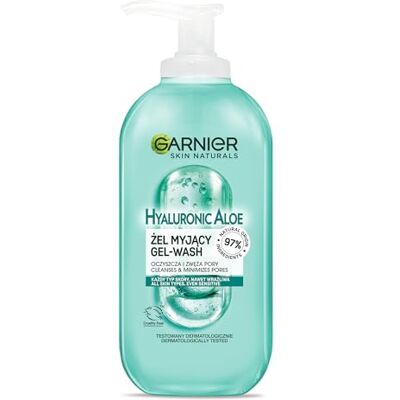 Garnier , Hyaluronic Aloe Gel Reinigungsgel Für Alle Hauttypen 200ml Garnier , Hyaluronic Aloe Gel Reinigungsgel Für Alle Hauttypen 200ml