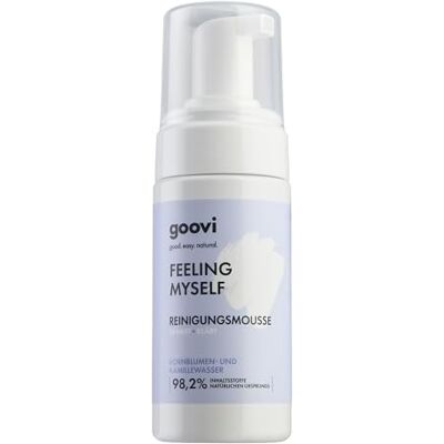 GOOVI Feeling Myself Cleansing Mousse Sanfter Reinigungsschaum für das Gesicht Gesichtsreinigung für sensible Haut 100ml GOOVI Feeling Myself Cleansing Mousse Sanfter Reinigungsschaum für das Gesicht Gesichtsreinigung für sensible Haut 100ml