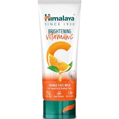 Himalaya Brightening Vitamin C Orange Face Wash Brightening Face Cleanser Remove Dull Skin 100ml Himalaya Brightening Vitamin C Orange Face Wash Brightening Face Cleanser Remove Dull Skin 100ml