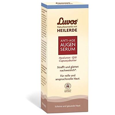Luvos Heilerde straffendes Anti-Age Augenserum Vegane Kosmetik Hyaluron Intensivpflege 1 x 15 ml Luvos Heilerde straffendes Anti-Age Augenserum Vegane Kosmetik Hyaluron Intensivpflege 1 x 15 ml