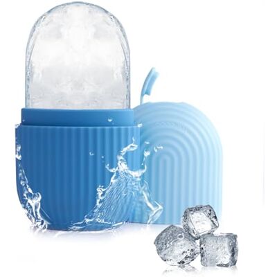 AiQInu Ice Roller,Eisroller Gesicht Auge Massagegerät,Eis Gesichtsroller Silikon Wiederverwendbares, schrumpft Poren, Anti-Falten,verbessert die Elastizität der Haut, reduziert Schwellungen AiQInu Ice Roller,Eisroller Gesicht Auge Massagegerät,Eis Gesichtsroller Silikon Wiederverwendbares, schrumpft Poren, Anti-Falten,verbessert die Elastizität der Haut, reduziert Schwellungen