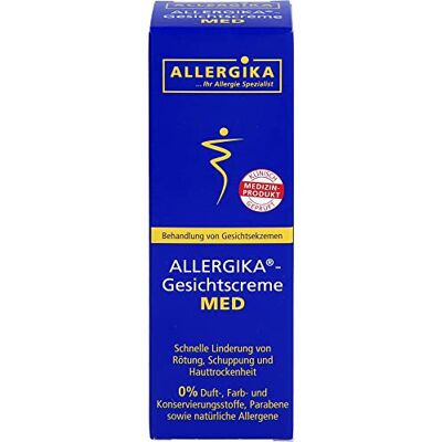 Allergika Med Gesichtscreme, Langanhaltende Regeneration Einer Geschädigten Hautbarriere, 50 ml Allergika Med Gesichtscreme, Langanhaltende Regeneration Einer Geschädigten Hautbarriere, 50 ml