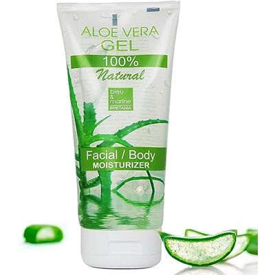 bleu & marine Bretania Aloe-Vera-Gel 200 ml aus Bio-Pflanzen der Kanarischen Inseln, Skincare Babys und Haustiere, Frisches Blatt Vegan Sonnenbrand Feuchtigkeitscreme Gesicht, 100% Reines Natürliches bleu & marine Bretania Aloe-Vera-Gel 200 ml aus Bio-Pflanzen der Kanarischen Inseln, Skincare Babys und Haustiere, Frisches Blatt Vegan Sonnenbrand Feuchtigkeitscreme Gesicht, 100% Reines Natürliches
